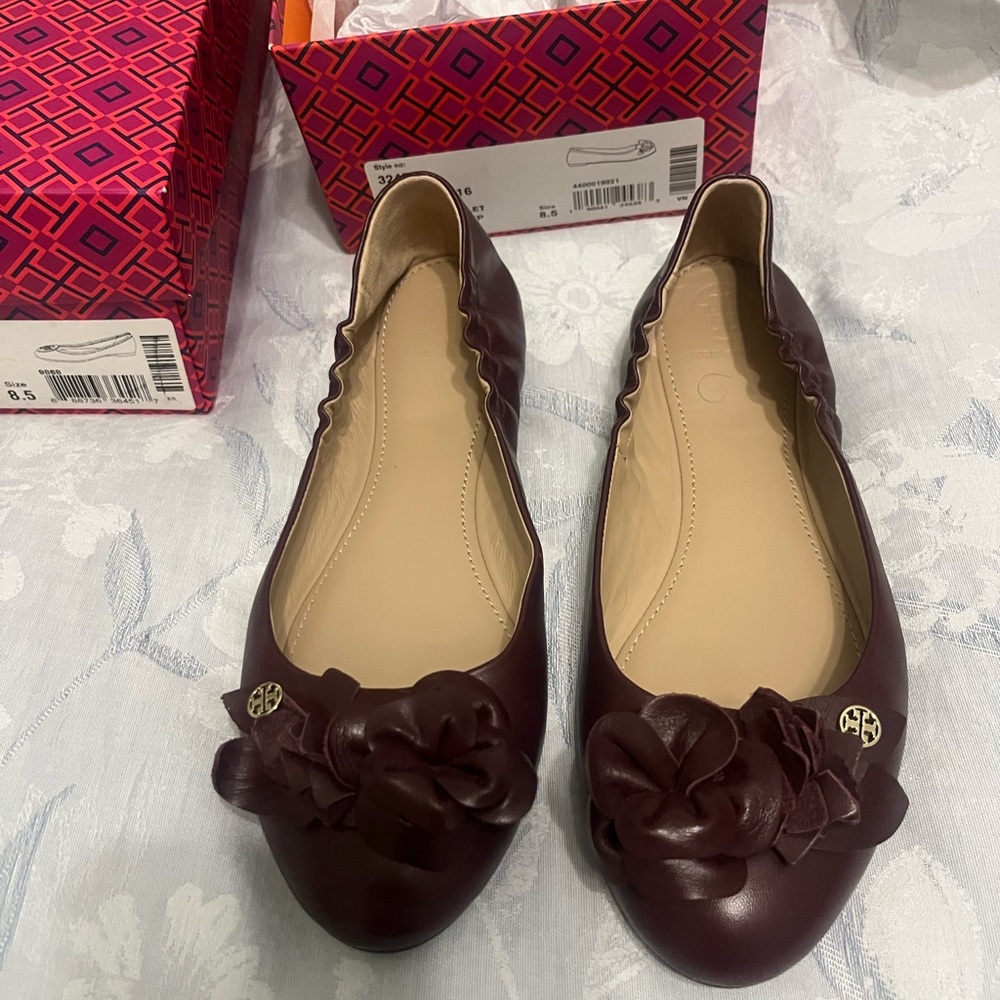 Tory Burch Port Blossom Ballet Flat